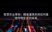 智慧农业革命：精准灌溉系统如何重塑作物生长的未来