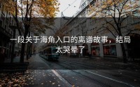 一段关于海角入口的离谱故事，结局太哭晕了